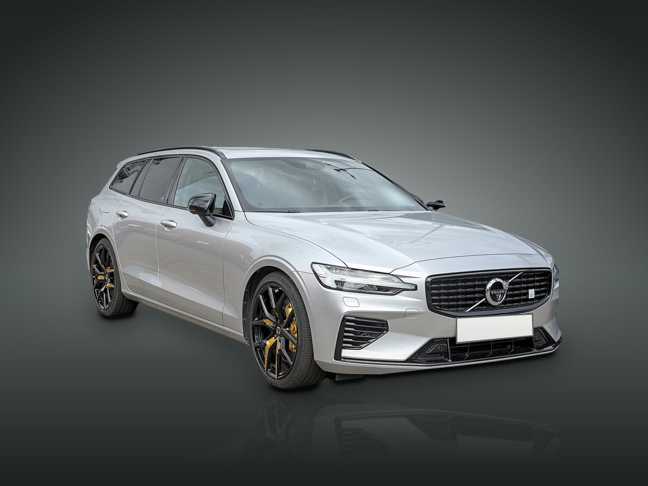 Volvo V60 T8 Polestar Engineered Prata Bright Silver